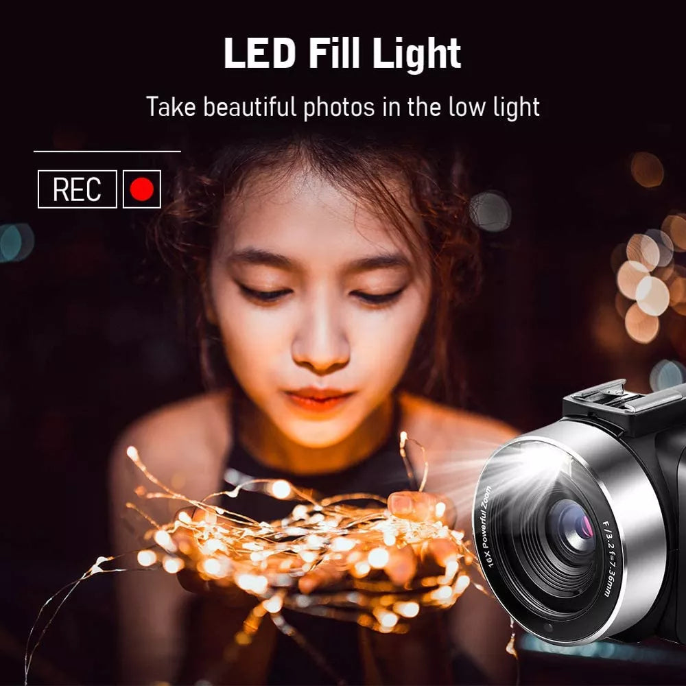 4K WiFi Digital Video Camera - VividCapture