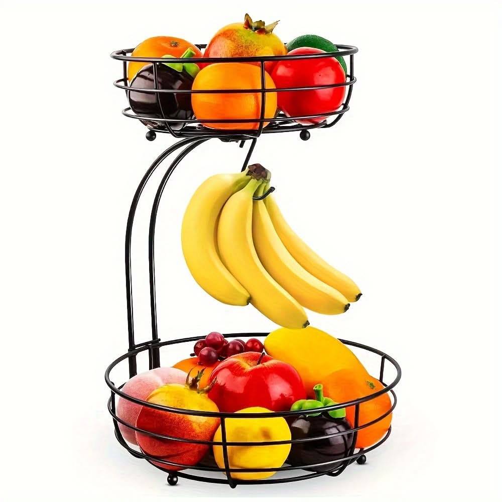 Fruit Stand with Banana Holder - NordicNest Design