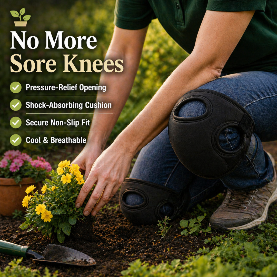 Knee Pads for Pain Relief - GardenEase™ Comfort Gear