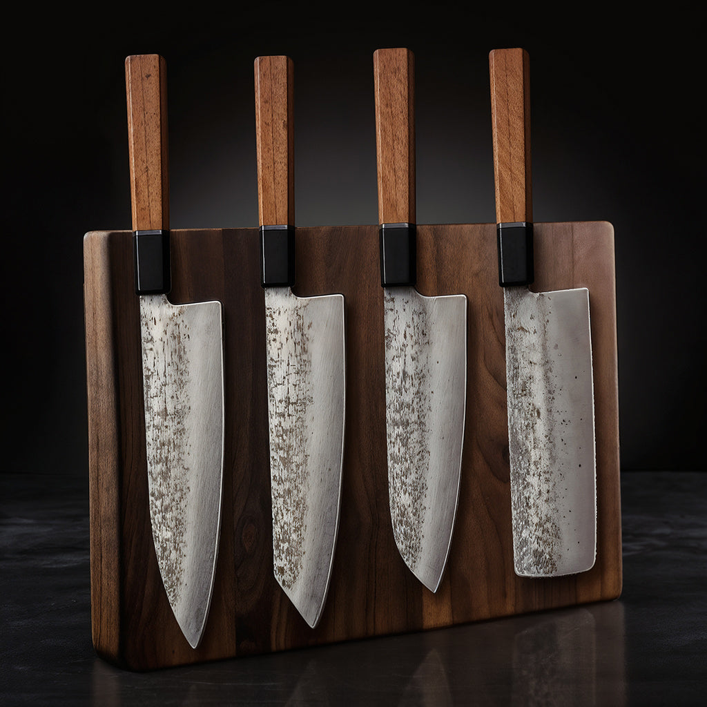 Razor-Sharp Stainless Steel Knife Set - Culinary Elite
