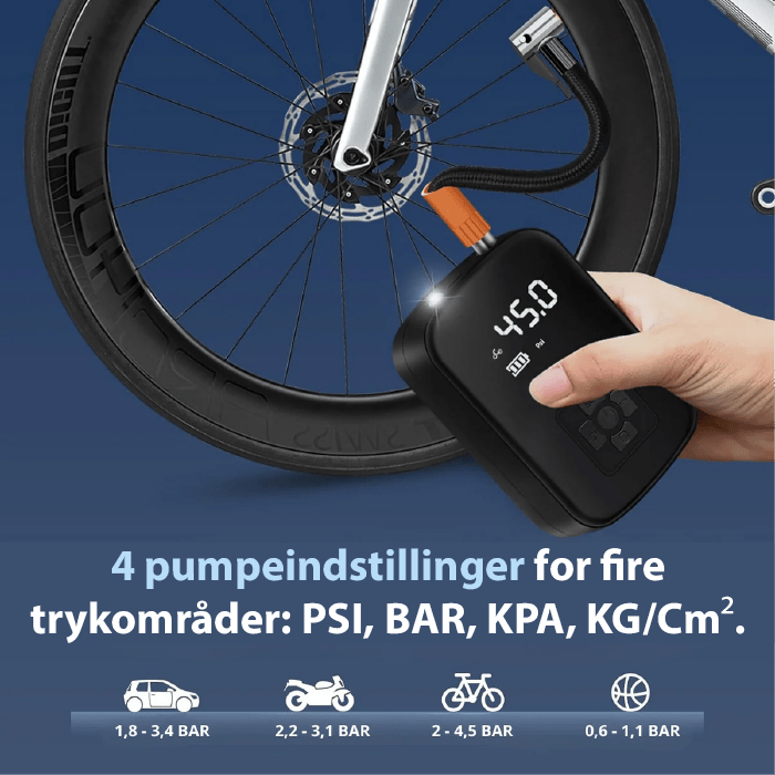 Tire Pump - SwiftAir Pro Compact Electric Inflator