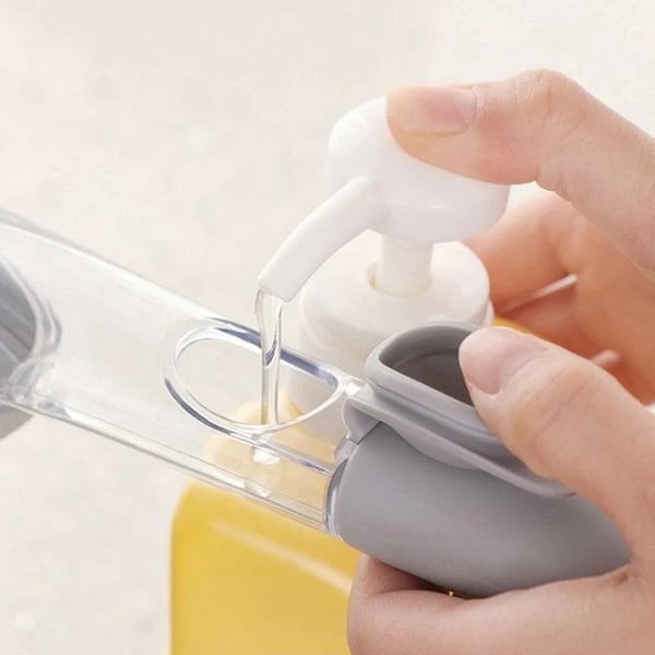Dish Brush with Soap Dispenser - CleanWave Essentials