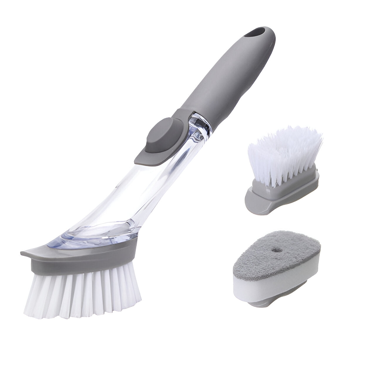 Dish Brush with Soap Dispenser - CleanWave Essentials