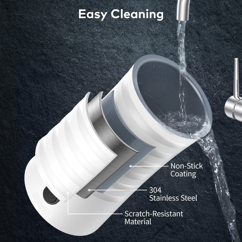Frothing Milk Steamer - LuxeBrew 4-in-1 Barista Tool