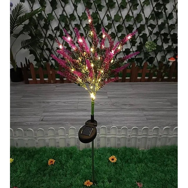 Solar Lavender Garden Lights - Luminara Bliss Set of 2