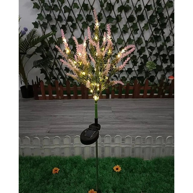 Solar Lavender Garden Lights - Luminara Bliss Set of 2
