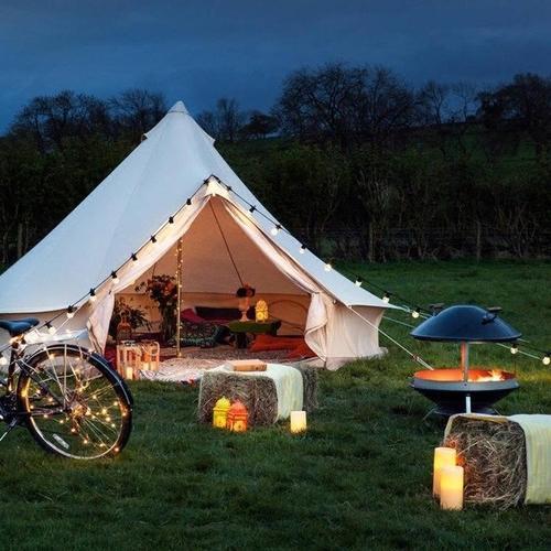 LED Outdoor String Lights - LuminaGlow