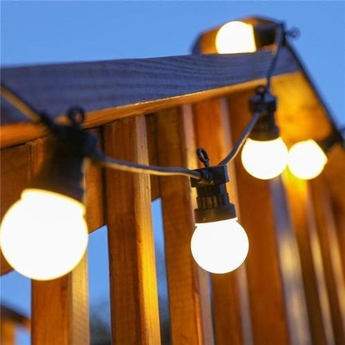 LED Outdoor String Lights - LuminaGlow