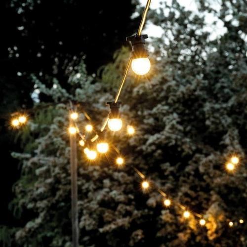 LED Outdoor String Lights - LuminaGlow