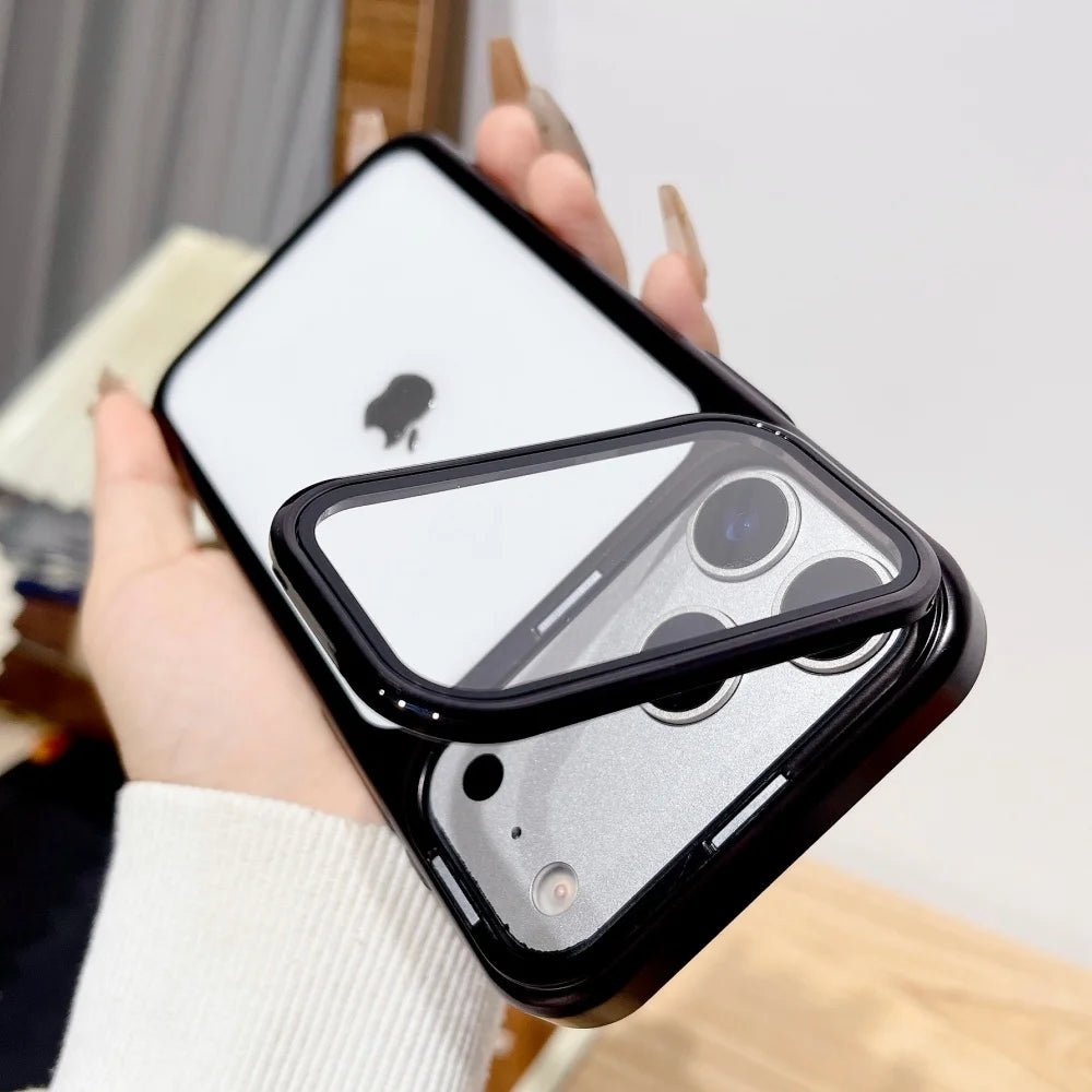 Ultra-Thin iPhone 17 Case with Foldable Stand - Luxora