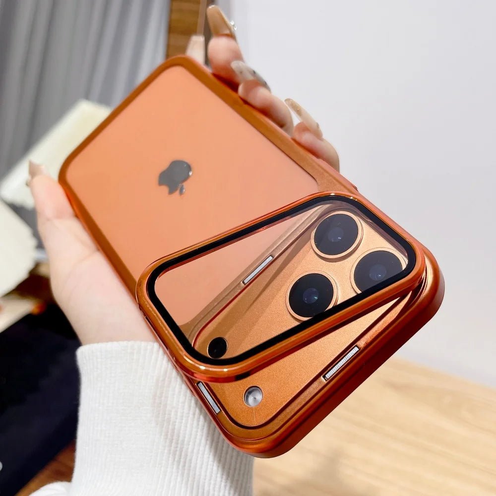 Ultra-Thin iPhone 17 Case with Foldable Stand - Luxora