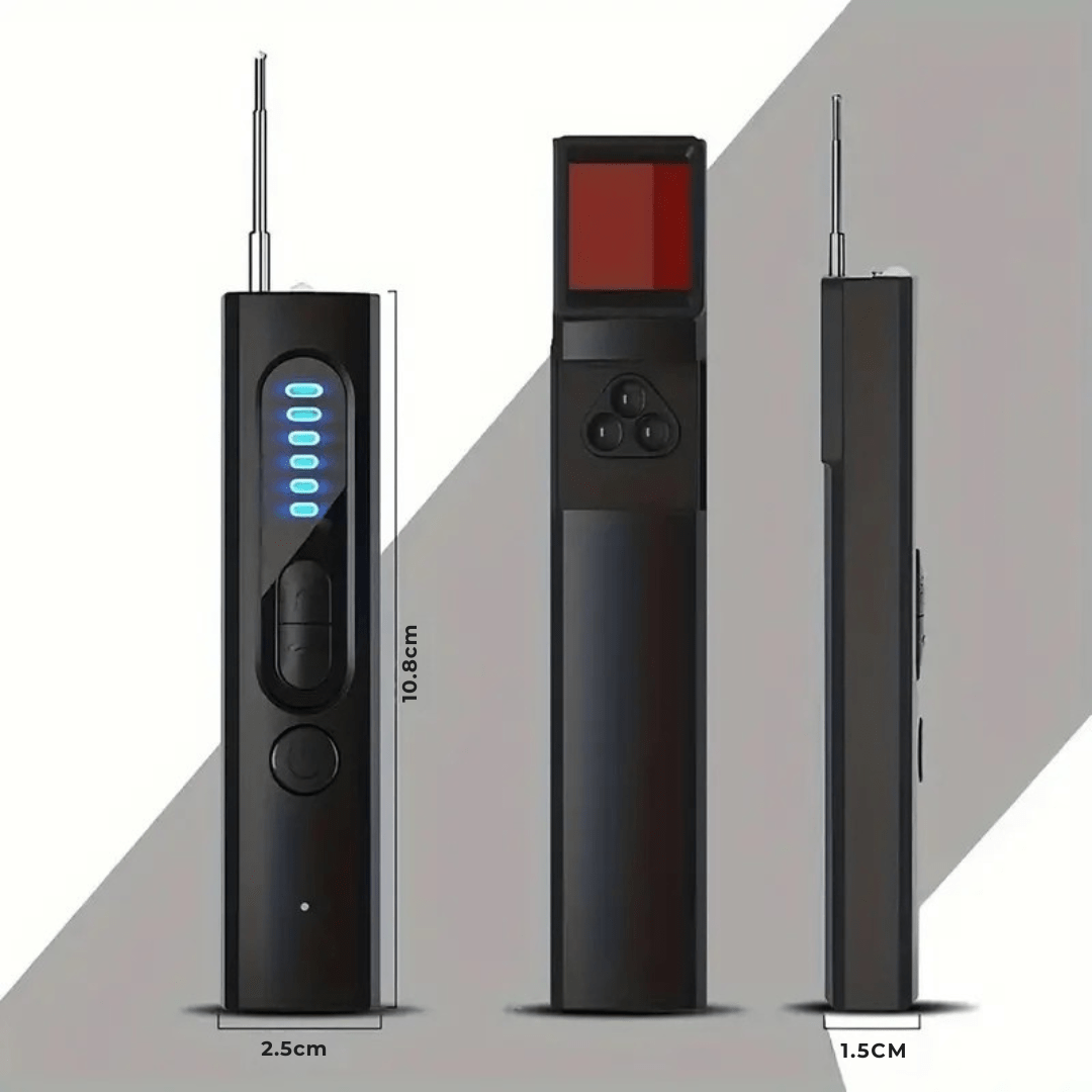 Surveillance Detector - SecureSense 4-in-1 with 25-Hour Battery
