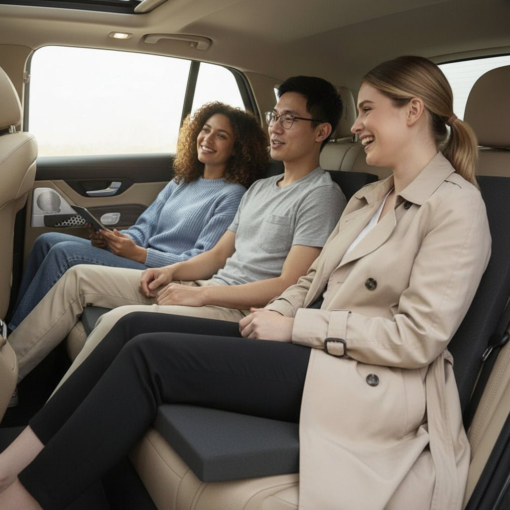 ComfortLift - Memory Foam Seat Cushion for Lumbar Support