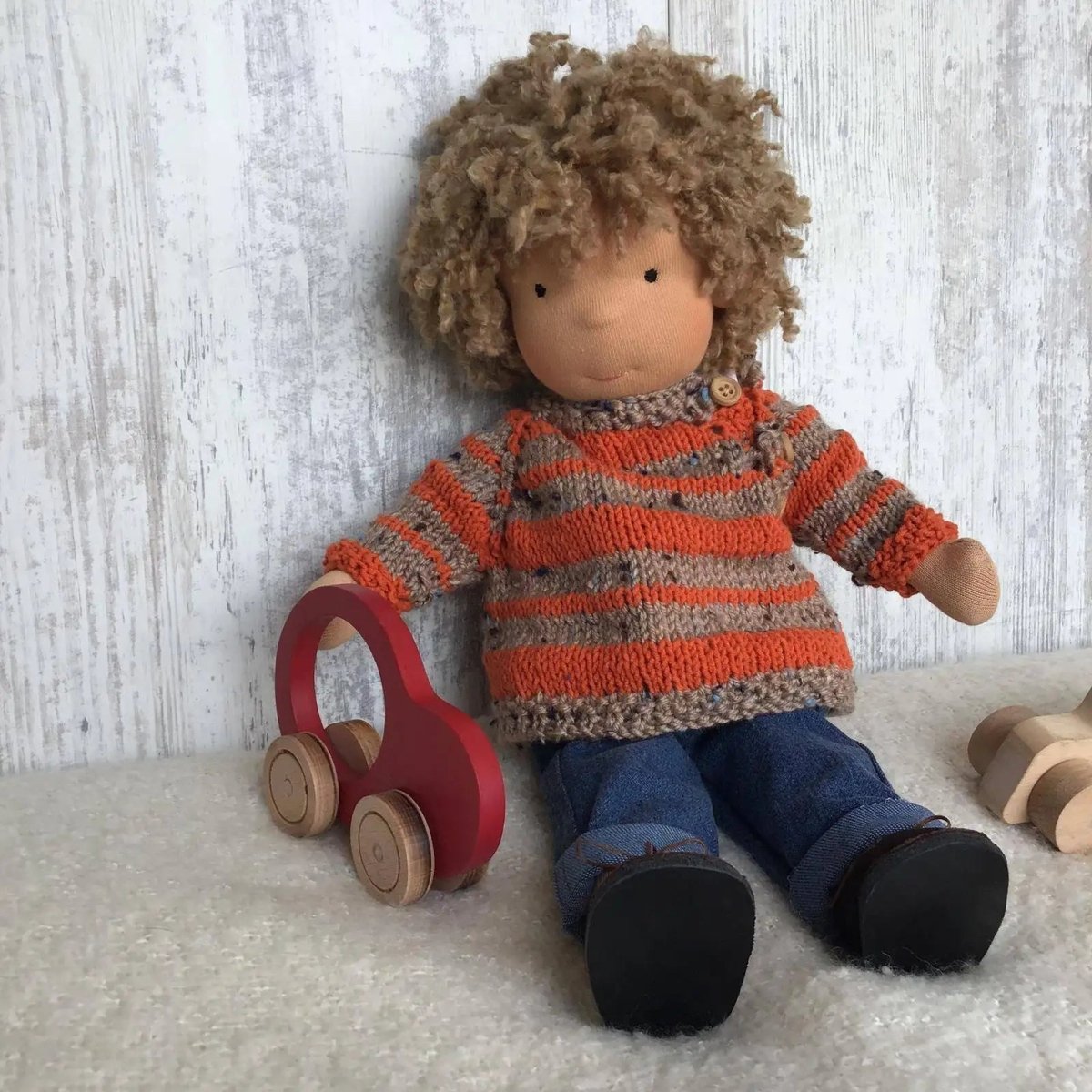 Waldorf Doll - CottonNest Handmade 100% Cotton Soft Body