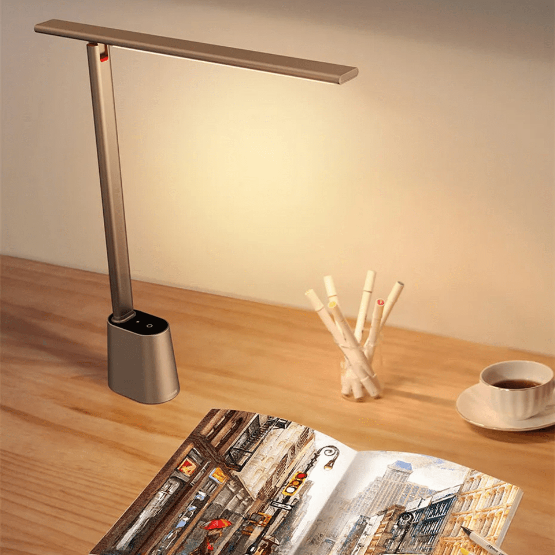 Smart LED Desk Lamp - Luminara with Dimmable Design