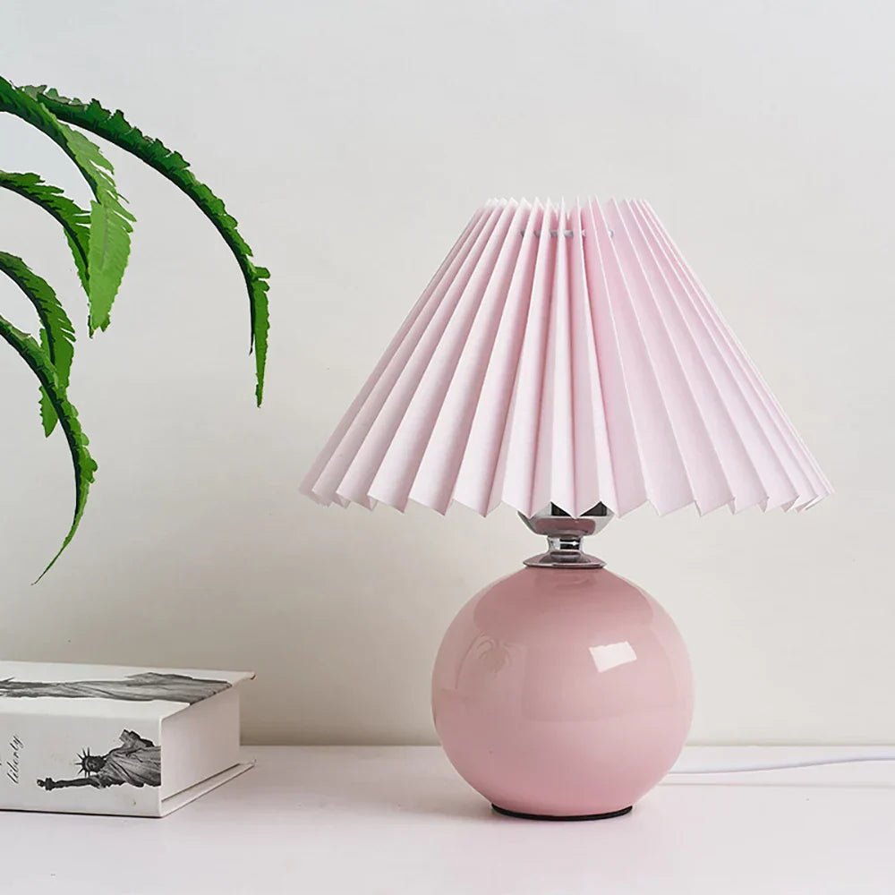 Warm Light Table Lamp - LuminaCraft Classic Design