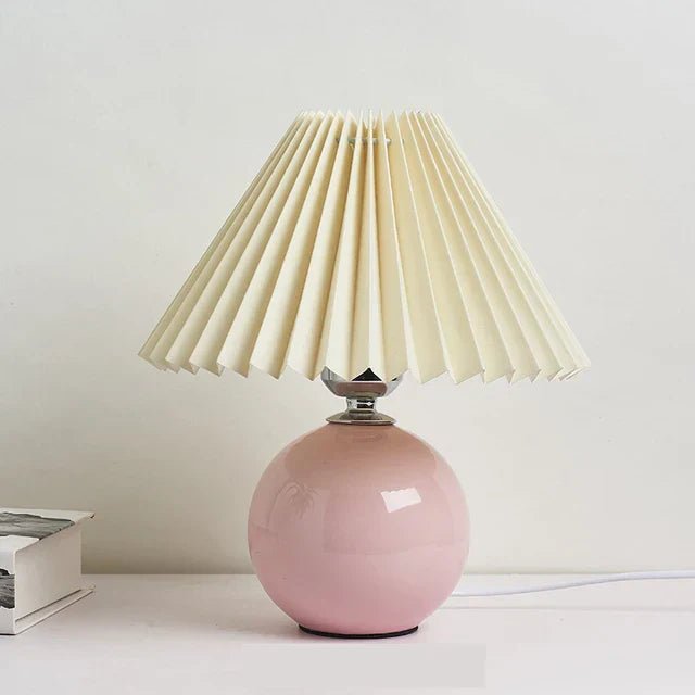 Warm Light Table Lamp - LuminaCraft Classic Design