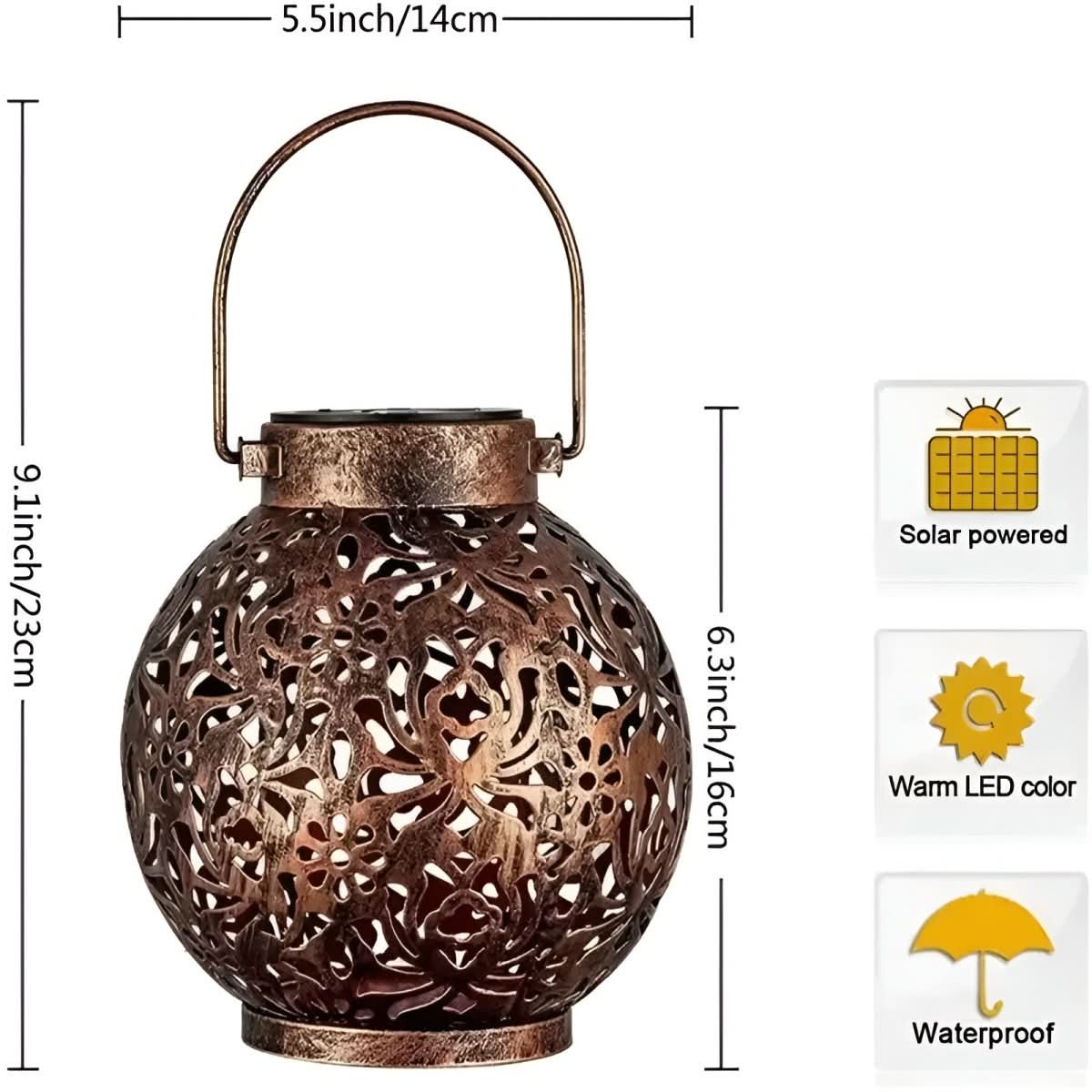 Solar Garden Light - Solara Elegance