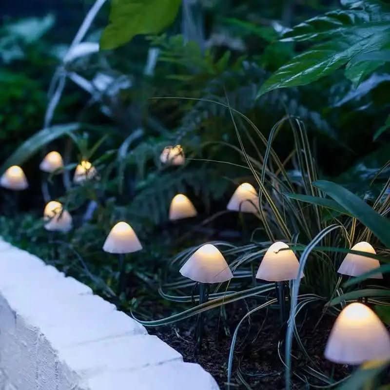 Lumina Mushroom Lights - Enchanted Glow by GardenAura