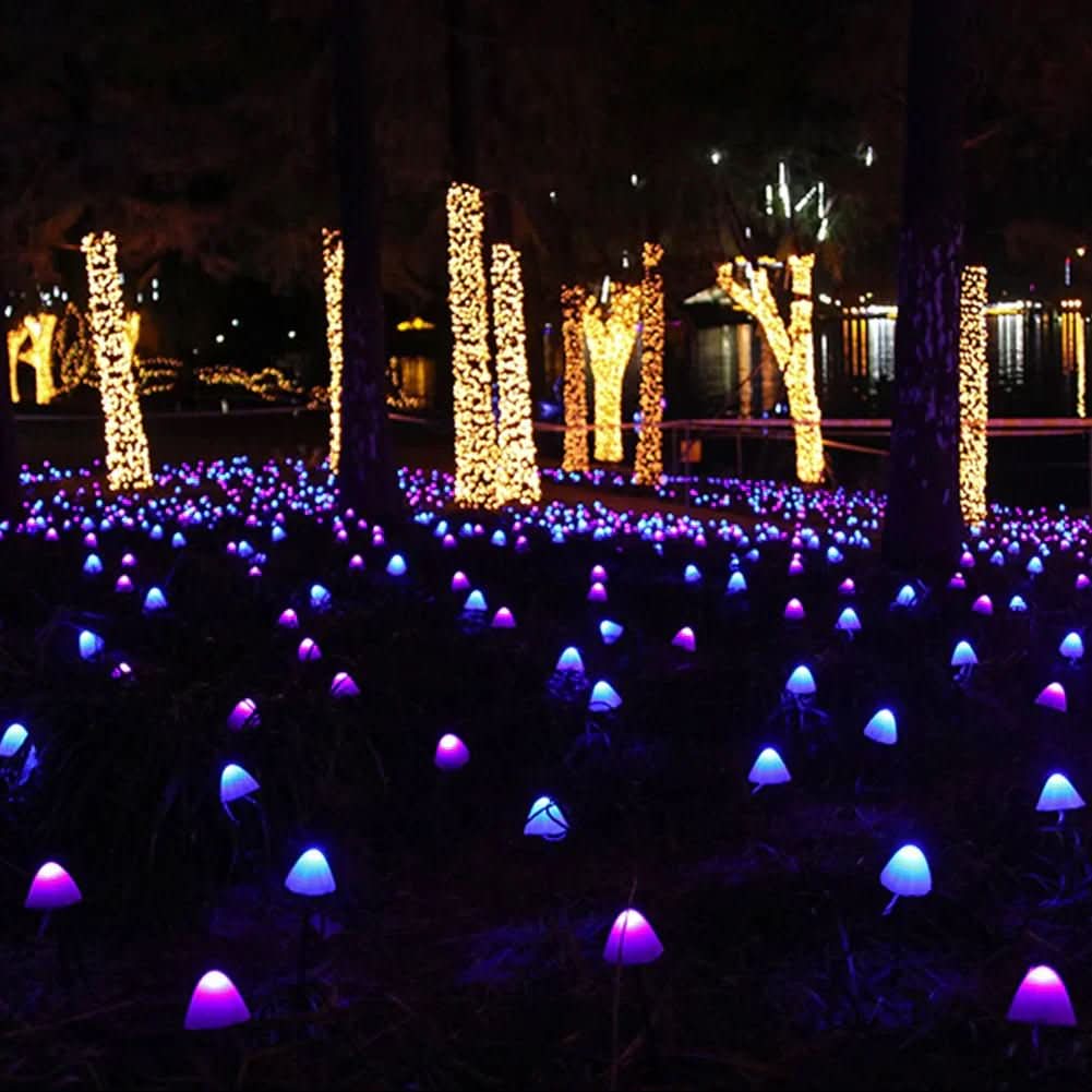 Lumina Mushroom Lights - Enchanted Glow by GardenAura