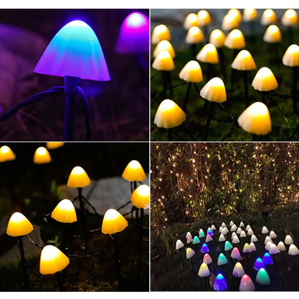 Lumina Mushroom Lights - Enchanted Glow by GardenAura