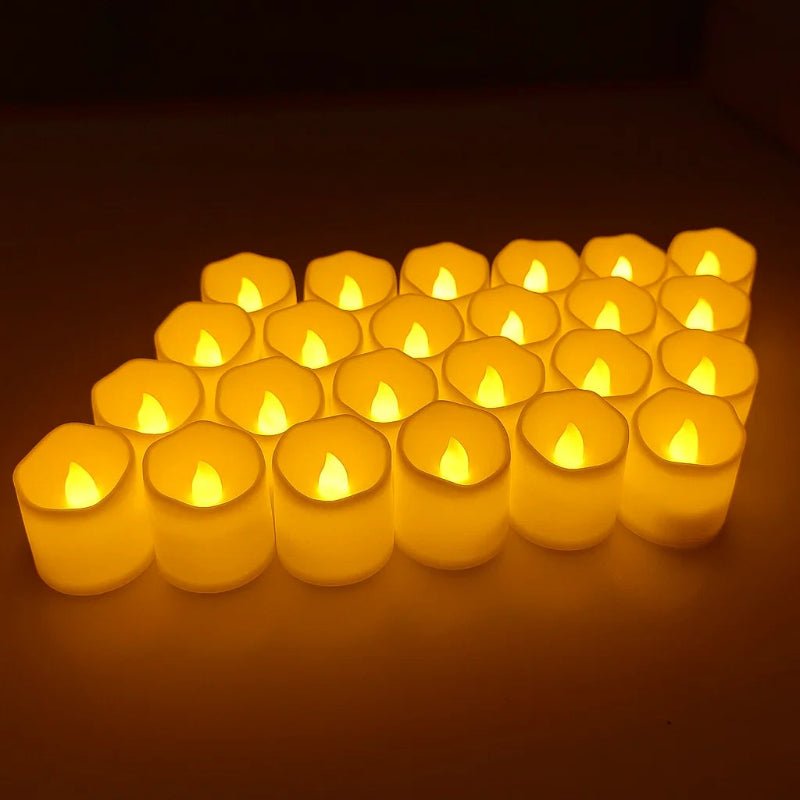 Luminous LED Tealights - AuraGlow