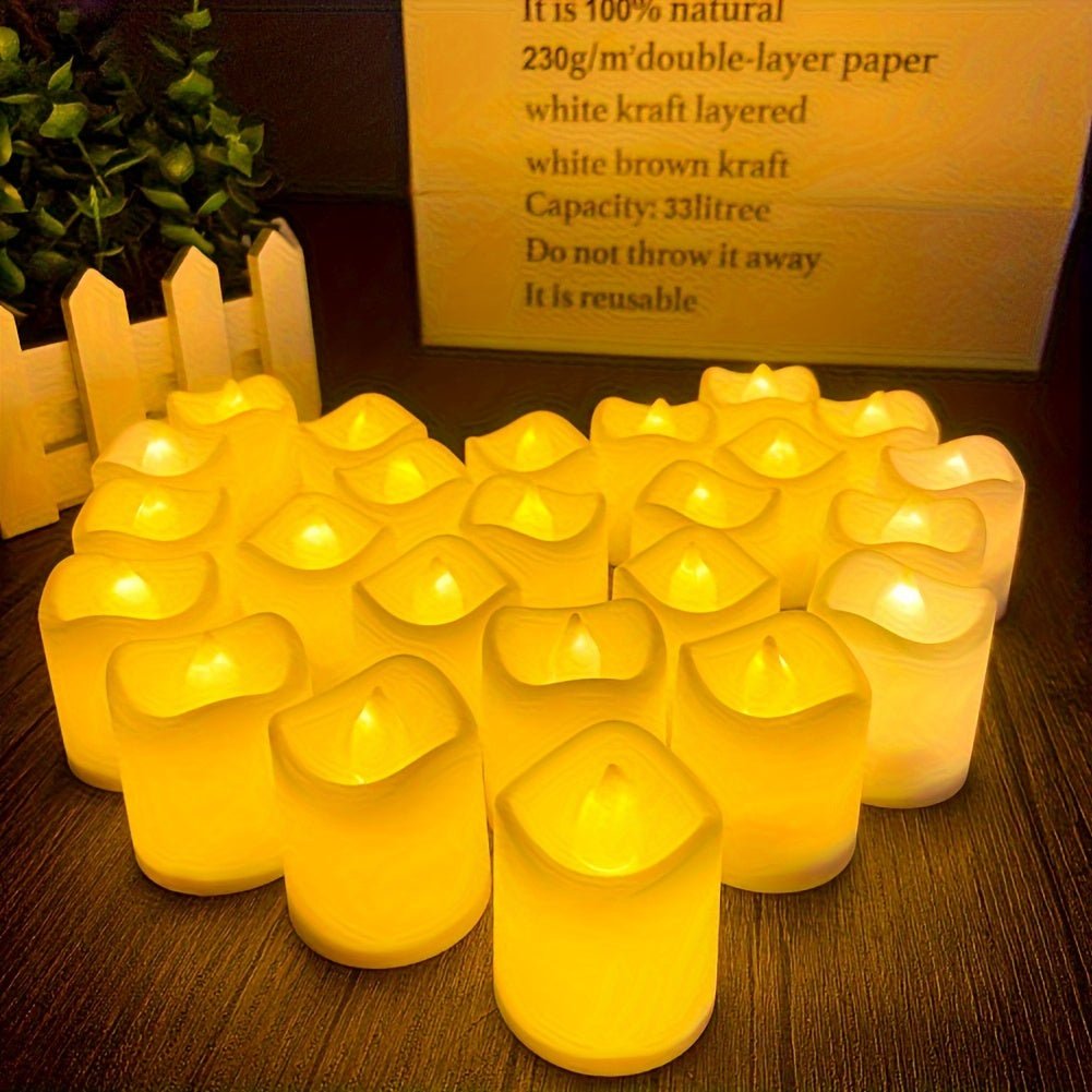 Luminous LED Tealights - AuraGlow