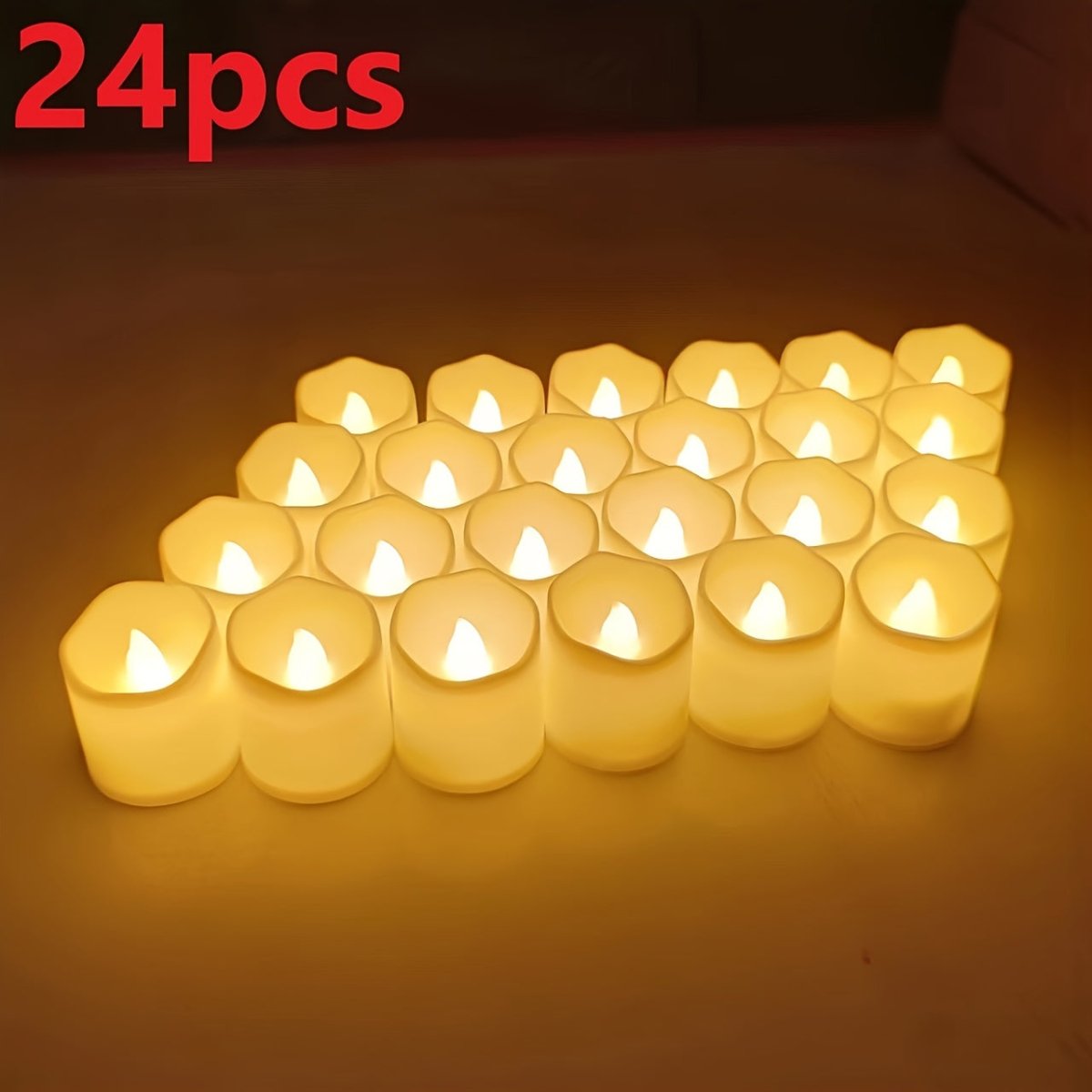 Luminous LED Tealights - AuraGlow