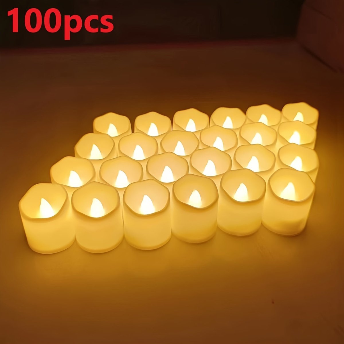 Luminous LED Tealights - AuraGlow