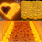 Luminous LED Tealights - AuraGlow
