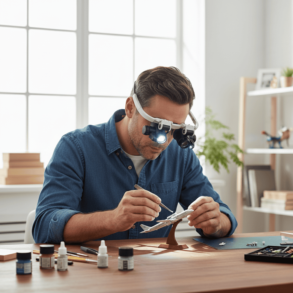 Magnifying Glasses with LED Light - LuminaVision