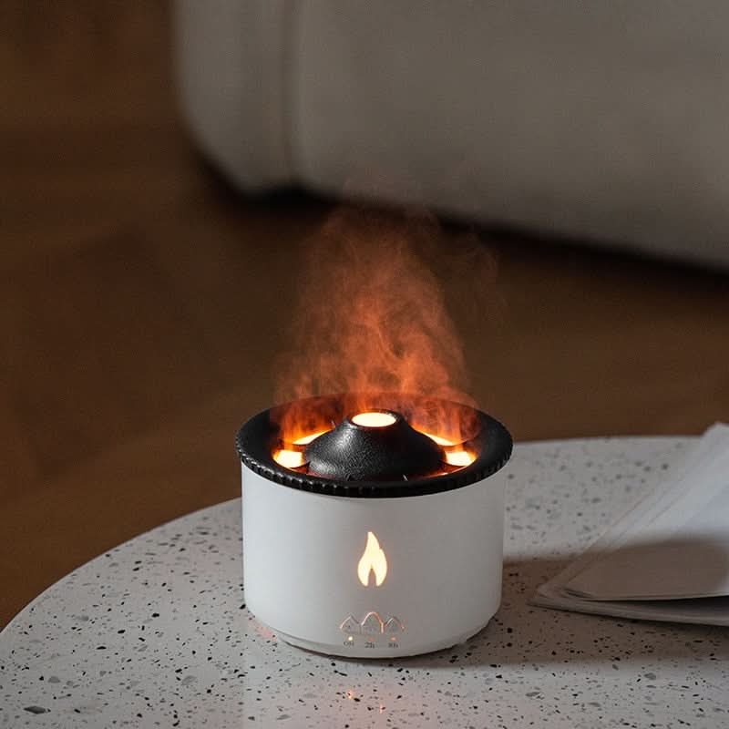 Aroma Diffuser with Flame Effect - LuxeAura