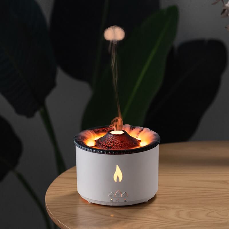 Aroma Diffuser with Flame Effect - LuxeAura