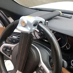 Steering Wheel Lock with Alarm - SecureGuard