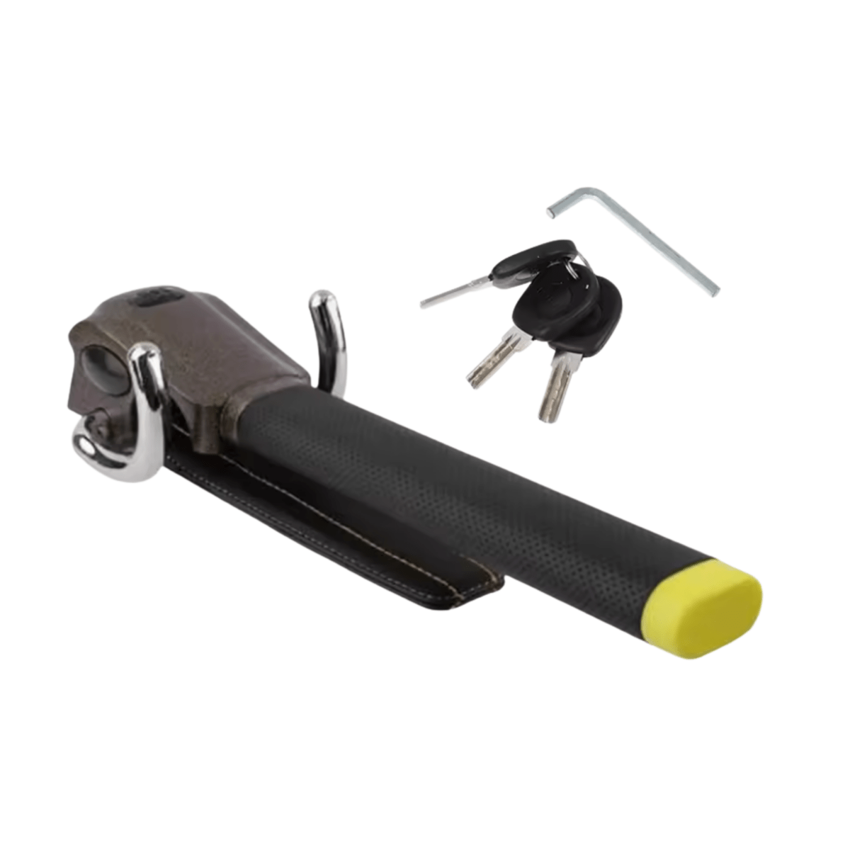 Steering Wheel Lock with Alarm - SecureGuard