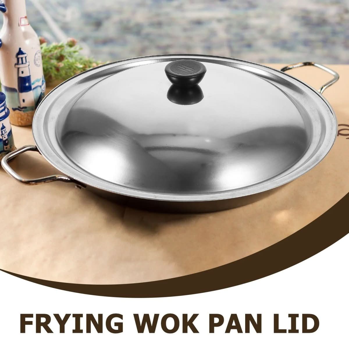 CookShield Lid - Versatile Stainless Steel Kitchen Essential