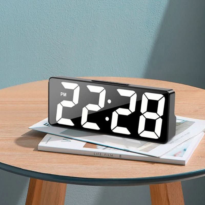 Digital Alarm Clock - NovaGlow with Temperature Display