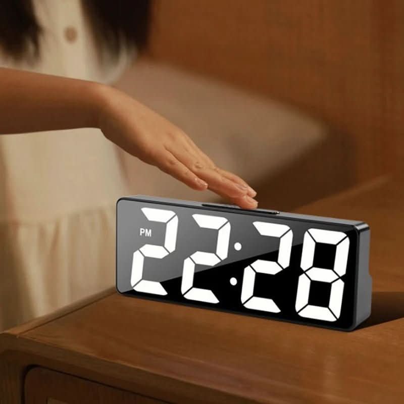 Digital Alarm Clock - NovaGlow with Temperature Display