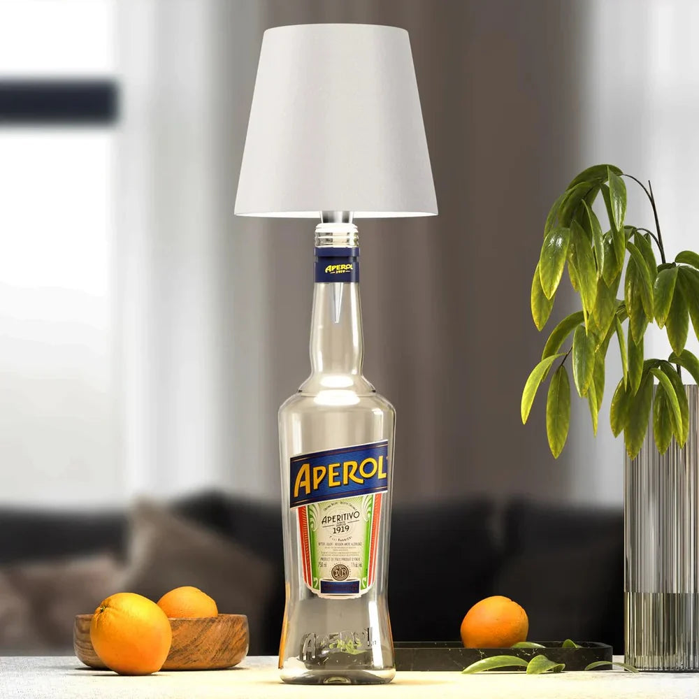Luminous Glow - Wireless LED Bottle Lamp by RadiantAura