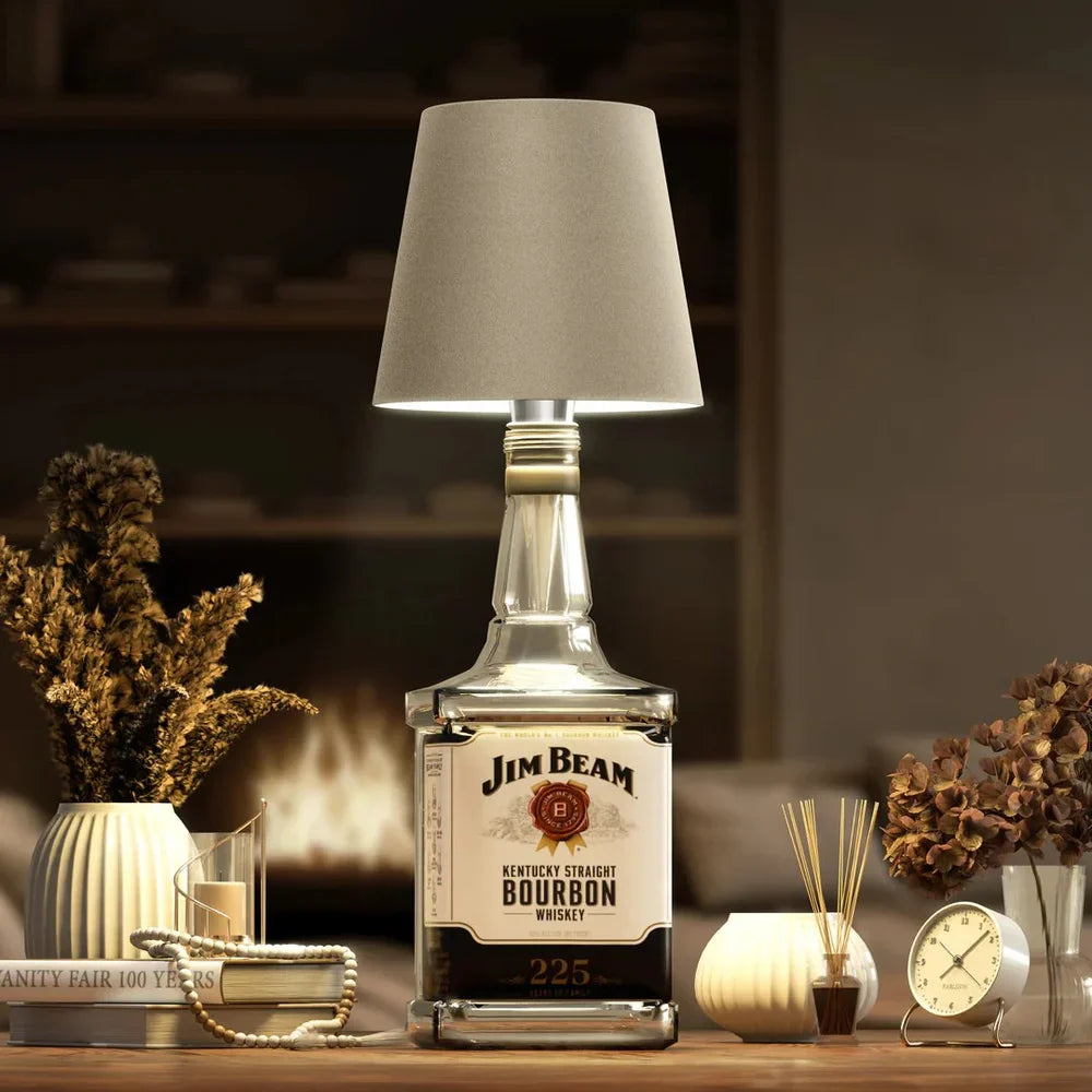 Luminous Glow - Wireless LED Bottle Lamp by RadiantAura