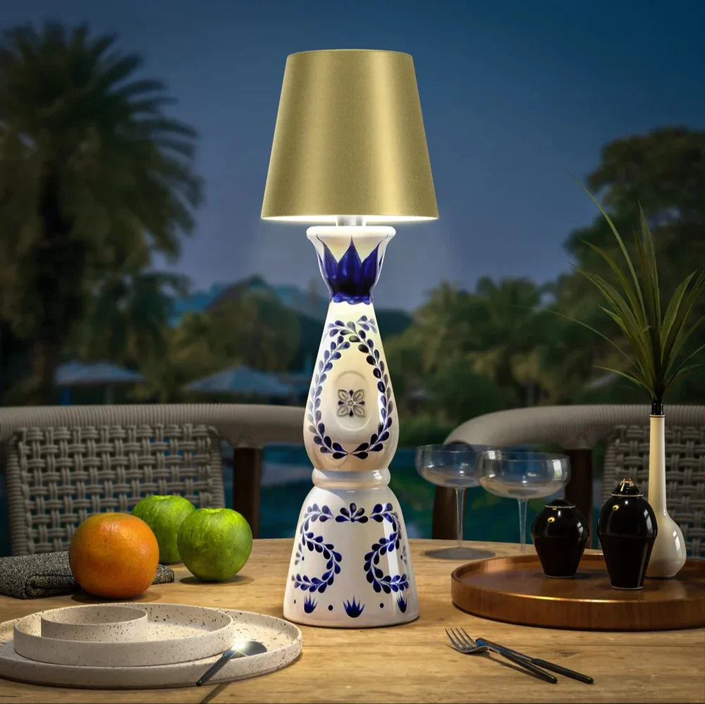 Luminous Glow - Wireless LED Bottle Lamp by RadiantAura