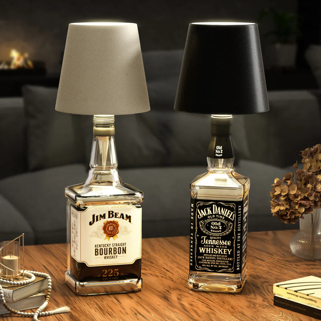 Luminous Glow - Wireless LED Bottle Lamp by RadiantAura
