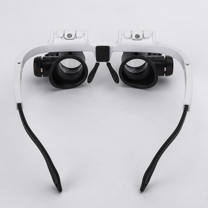 Magnifying Glasses with Adjustable LED Light - OptiVision