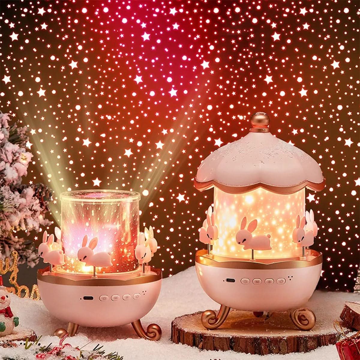 Star Projector with Music & Images- Luminova