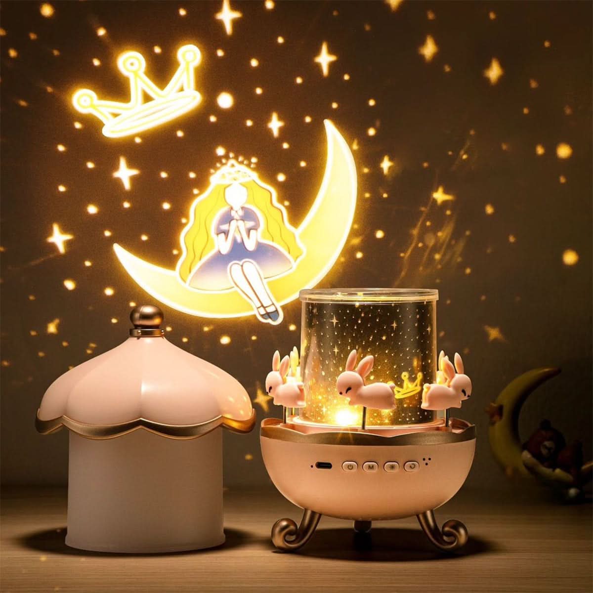 Star Projector with Music & Images- Luminova