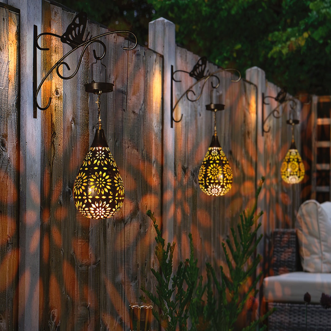 Solar Garden Lantern - LuminaGlow
