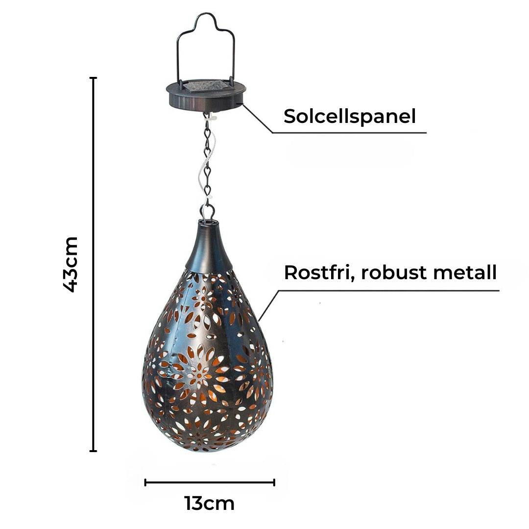 Solar Garden Lantern - LuminaGlow
