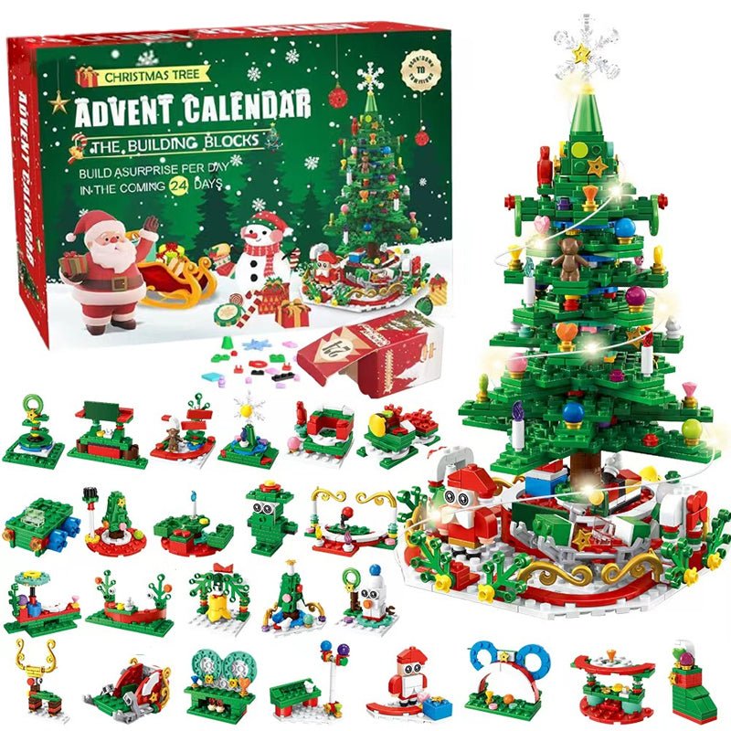 Advent Tree Countdown Set - FestiveCrafts