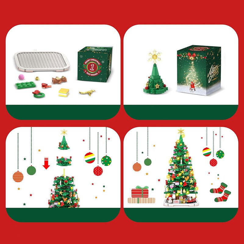 Advent Tree Countdown Set - FestiveCrafts