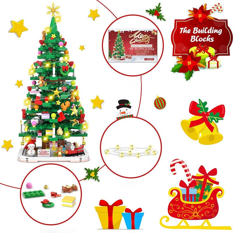 Advent Tree Countdown Set - FestiveCrafts